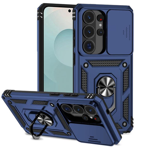 Hybrid Armor ovitek za Samsung S26 Ultra, Moder