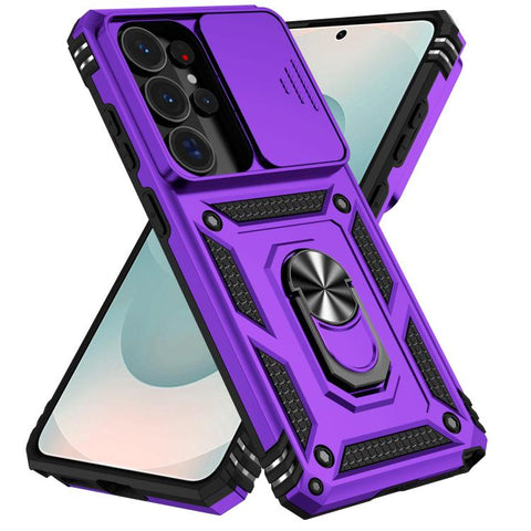 Hybrid Armor ovitek za Samsung S26 Ultra, Vijoličen