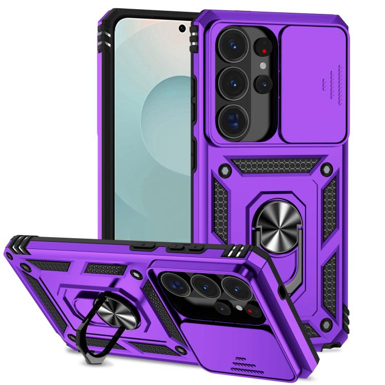 Hybrid Armor ovitek za Samsung S26 Ultra, Vijoličen