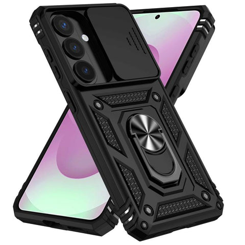 Hybrid Armor ovitek za Samsung S26, Črn