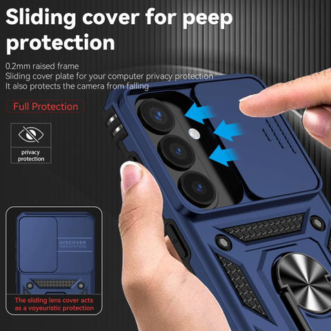 Hybrid Armor ovitek za Samsung S26, Moder