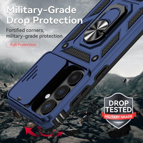 Hybrid Armor ovitek za Samsung S26, Moder