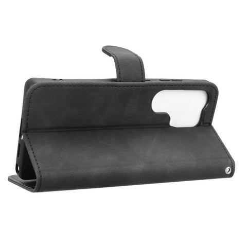 Eleganten etui ovitek za  Samsung S25 Ultra, Črn