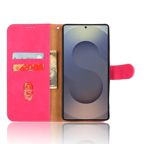 Eleganten etui ovitek za  Samsung S25 Ultra, Rose Red