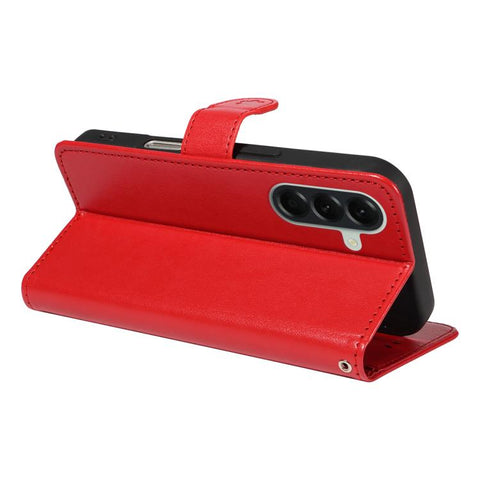 Eleganten ovitek etui za Samsung A57, Mucek, Rdeč