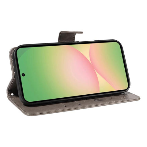 Eleganten ovitek etui za Samsung A57, Mucek, Siv