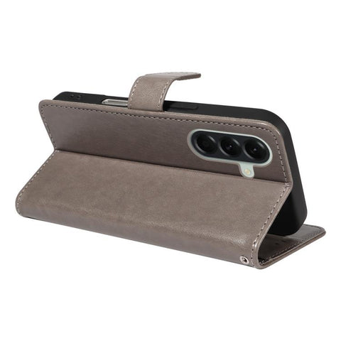 Eleganten ovitek etui za Samsung A57, Mucek, Siv