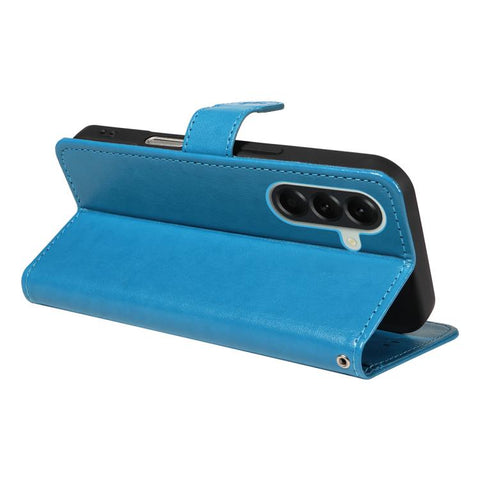 Eleganten ovitek etui za Samsung A57, Mucek, Moder