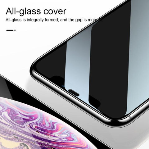 9H LargeArc steklo za iPhone 15/16 | Full Glue, črn rob