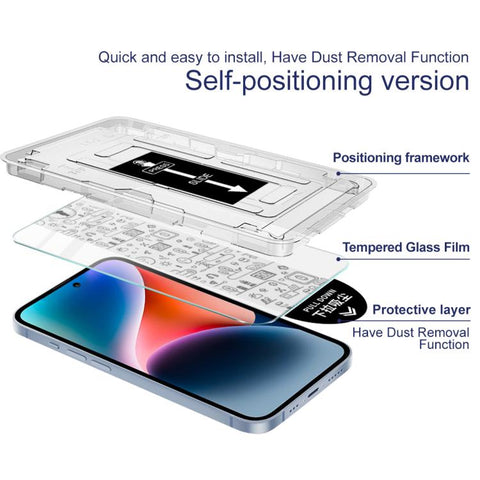 IMAK Dust-free Chamber zaščitno steklo za Samsung A36 / A56