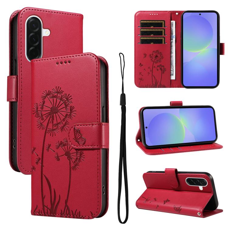 Eleganten ovitek etui za Samsung A36 / A37 / A56, Regrat, Rdeč