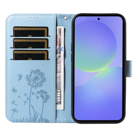 Eleganten ovitek etui za Samsung A36 / A37 / A56, Regrat, Nebeško moder