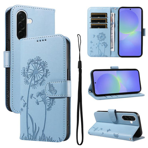 Eleganten ovitek etui za Samsung A36 / A37 / A56, Regrat, Nebeško moder