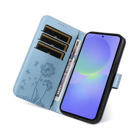 Eleganten ovitek etui za Samsung A36 / A37 / A56, Regrat, Nebeško moder