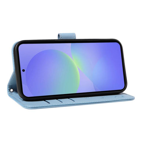 Eleganten ovitek etui za Samsung A36 / A37 / A56, Regrat, Nebeško moder