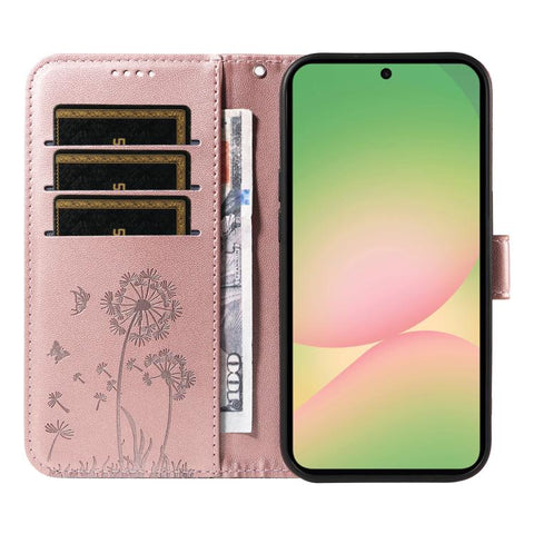 Eleganten ovitek etui za Samsung A57 5G, Regrat, Rose Gold