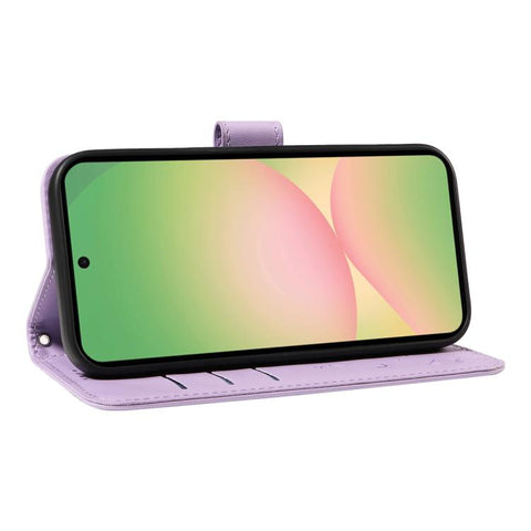 Eleganten ovitek etui za Samsung A57 5G, Regrat, Vijoličen