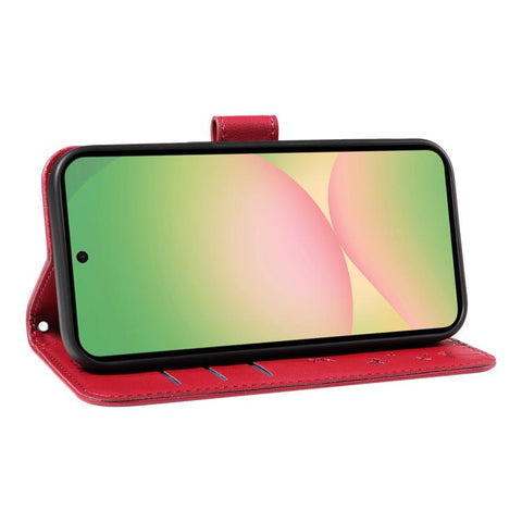 Eleganten ovitek etui za Samsung A57 5G, Regrat, Rdeč