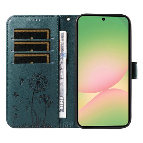 Eleganten ovitek etui za Samsung A57 5G, Regrat, Zelen