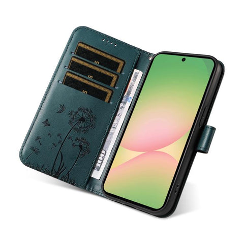 Eleganten ovitek etui za Samsung A57 5G, Regrat, Zelen
