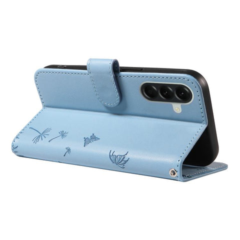 Eleganten ovitek etui za Samsung A57 5G, Regrat, Nebeško moder