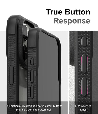 RINGKE Fusion Bold ovitek za iPhone 15 Pro, Matte Black