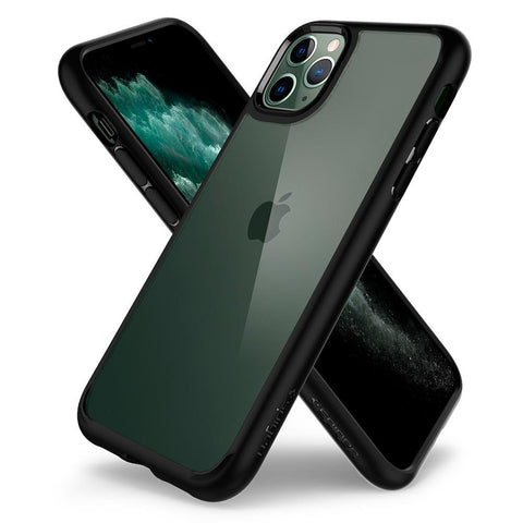 SPIGEN Ultra Hybrid ovitek za iPhone 11 Pro, Matte Black