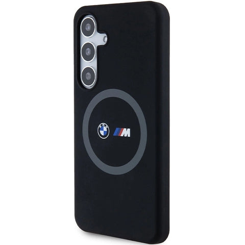 BMW Printed Ring MagSafe ovitek za Samsung S24, Black