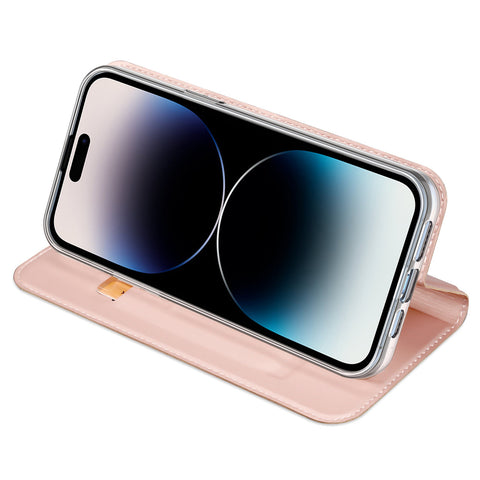 DUX DUCIS Skin Pro etui/ovitek iPhone 15 Pro, Rose Gold