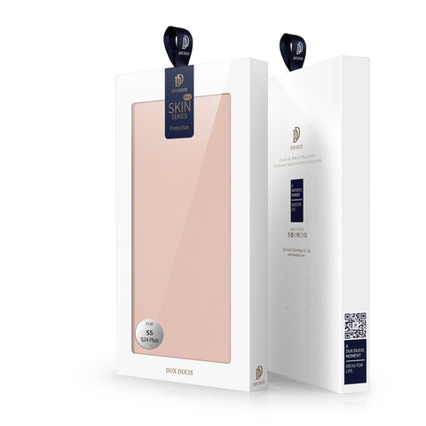 Eleganten etui/ovitek Dux Ducis SKIN PRO za Samsung S24 Plus 5G, Rose Gold
