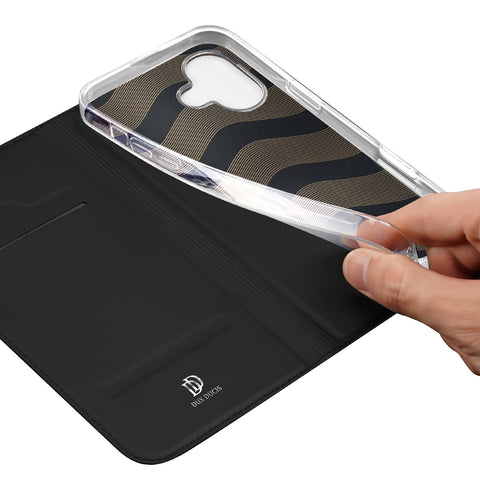 DUX DUCIS Skin Pro etui ovitek iPhone 16, Črn