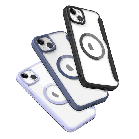 DUX DUCIS Skin X Pro MagSafe etui/ovitek za iPhone 15 Plus, Vijoličen