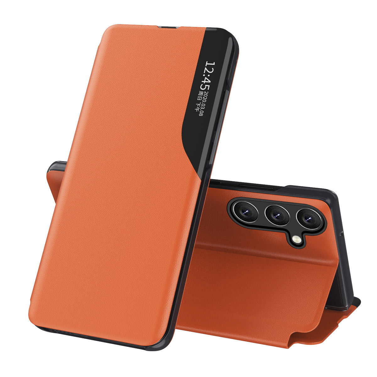 SmartView etui ovitek za Samsung A56, Oranžen