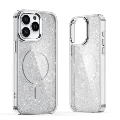 Hybrid Glitter ovitek za iPhone 16 Pro