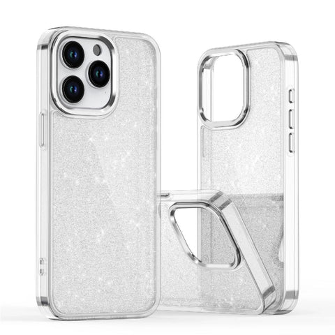 Hybrid Glitter ovitek za Samsung A56, Silver
