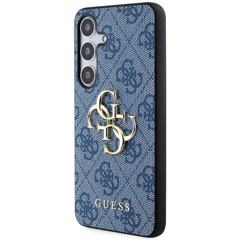 Guess 4G Big Metal Logo ovitek za Samsung S24, Blue