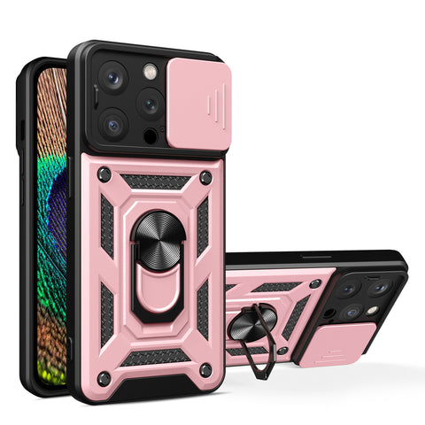 Hybrid Armor ovitek za iPhone 15 Pro Max, Rose Gold