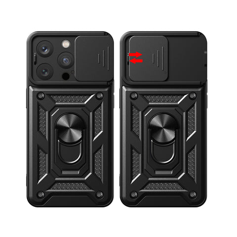 Hybrid Armor ovitek za iPhone 15 Pro, Moder