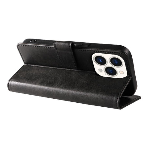Eleganten etui ovitek za iPhone 16 Pro, Črn