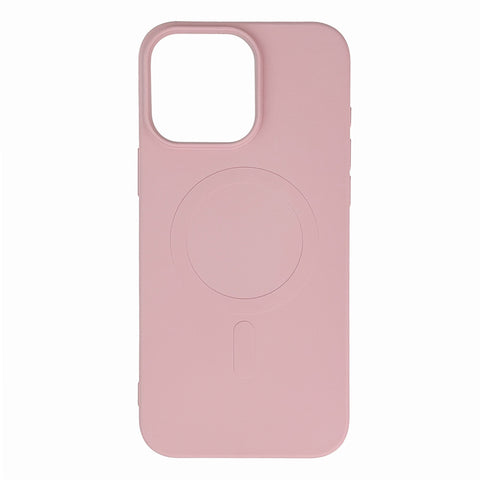 Liquid Silicone MagSafe ovitek za iPhone 16 Pro Max, Pink