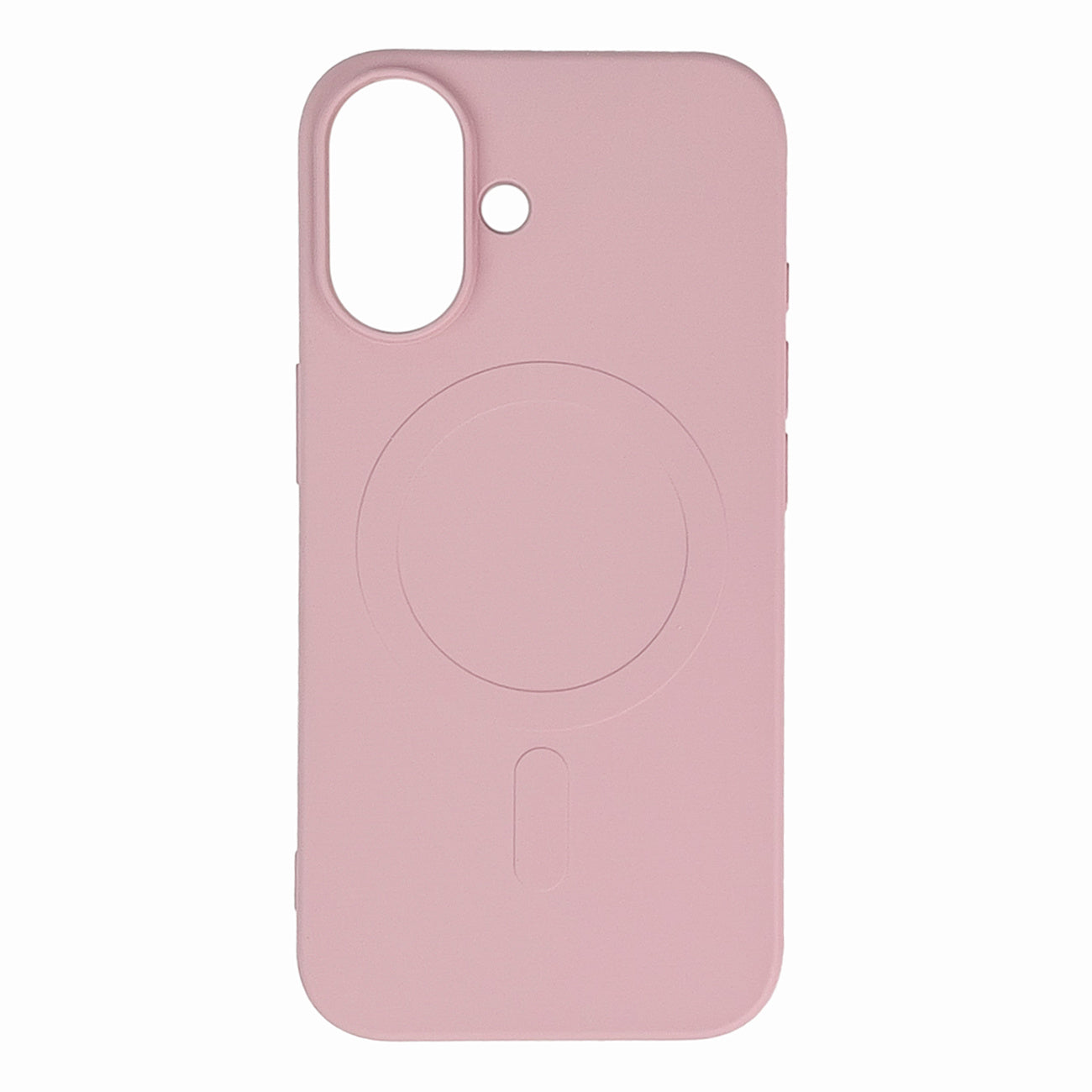 Liquid Silicone MagSafe ovitek za iPhone 16, Pink