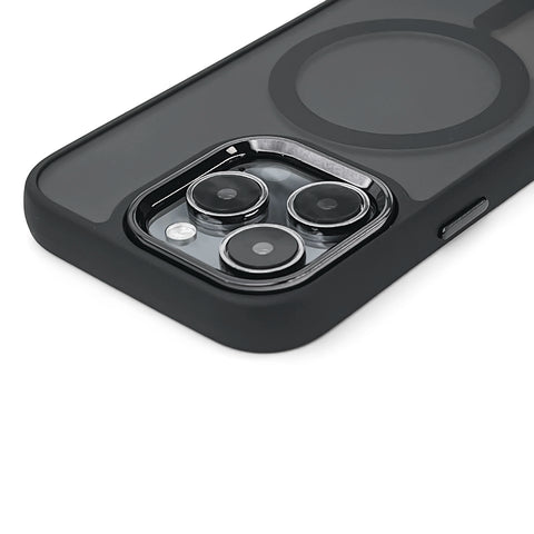 Hibridni MagSafe ovitek za iPhone 16 Pro Max, Črn