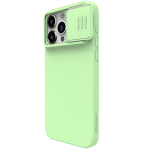 Nillkin CamShield Silky MagSafe ovitek za iPhone 15 Pro Max, Mint Green