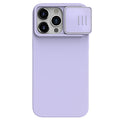 Nillkin CamShield Silky MagSafe ovitek za iPhone 15 Pro Max, Svetlo vijoličen