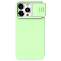 Nillkin CamShield Silky MagSafe ovitek za iPhone 15 Pro, Mint Green