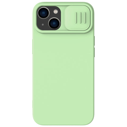 Nillkin CamShield Silky MagSafe ovitek za iPhone 15, Mint Green