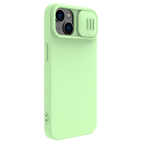 Nillkin CamShield Silky MagSafe ovitek za iPhone 14 Plus, Mint Green