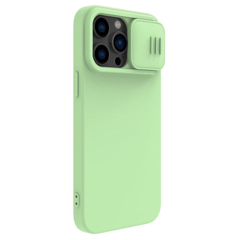 Nillkin CamShield Silky MagSafe ovitek za iPhone 14 Pro Max, Mint Green