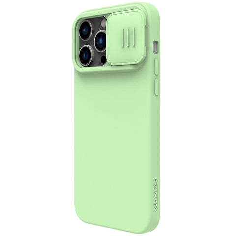 Nillkin CamShield Silky MagSafe ovitek za iPhone 14 Pro, Mint Green