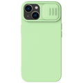 Nillkin CamShield Silky MagSafe ovitek za iPhone 14, Mint Green